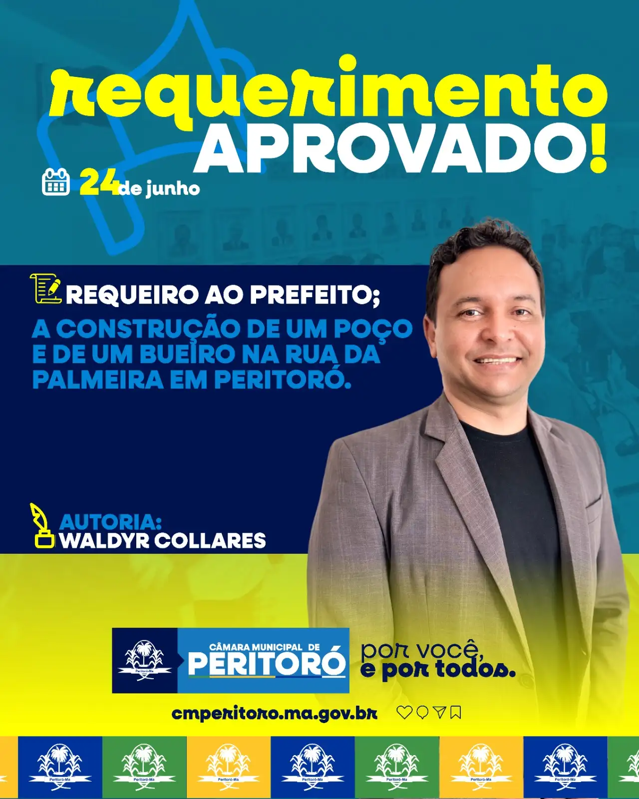 CONSTRUÇÃO DE UM POÇO E UM BUEIRO NA RUA DA PALMEIRA