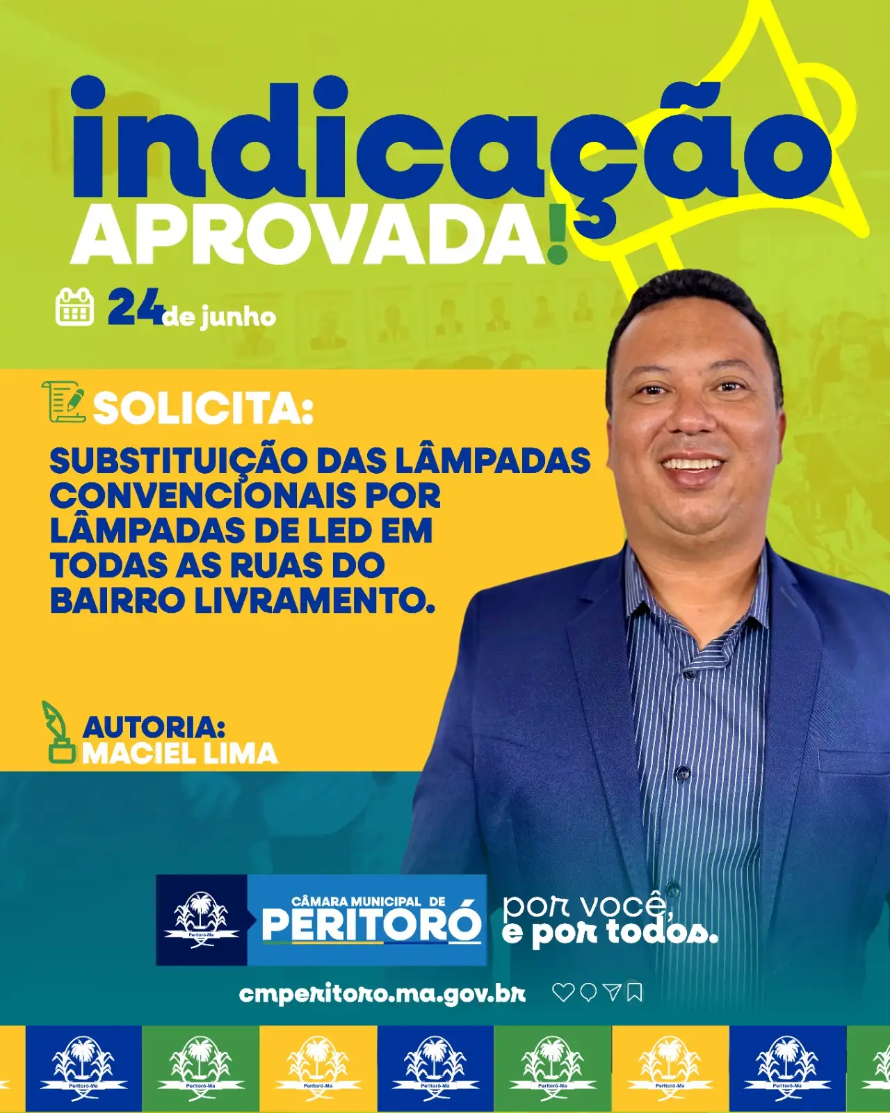SUBSTITUIÇÃO POR LÂMPADAS DE LED