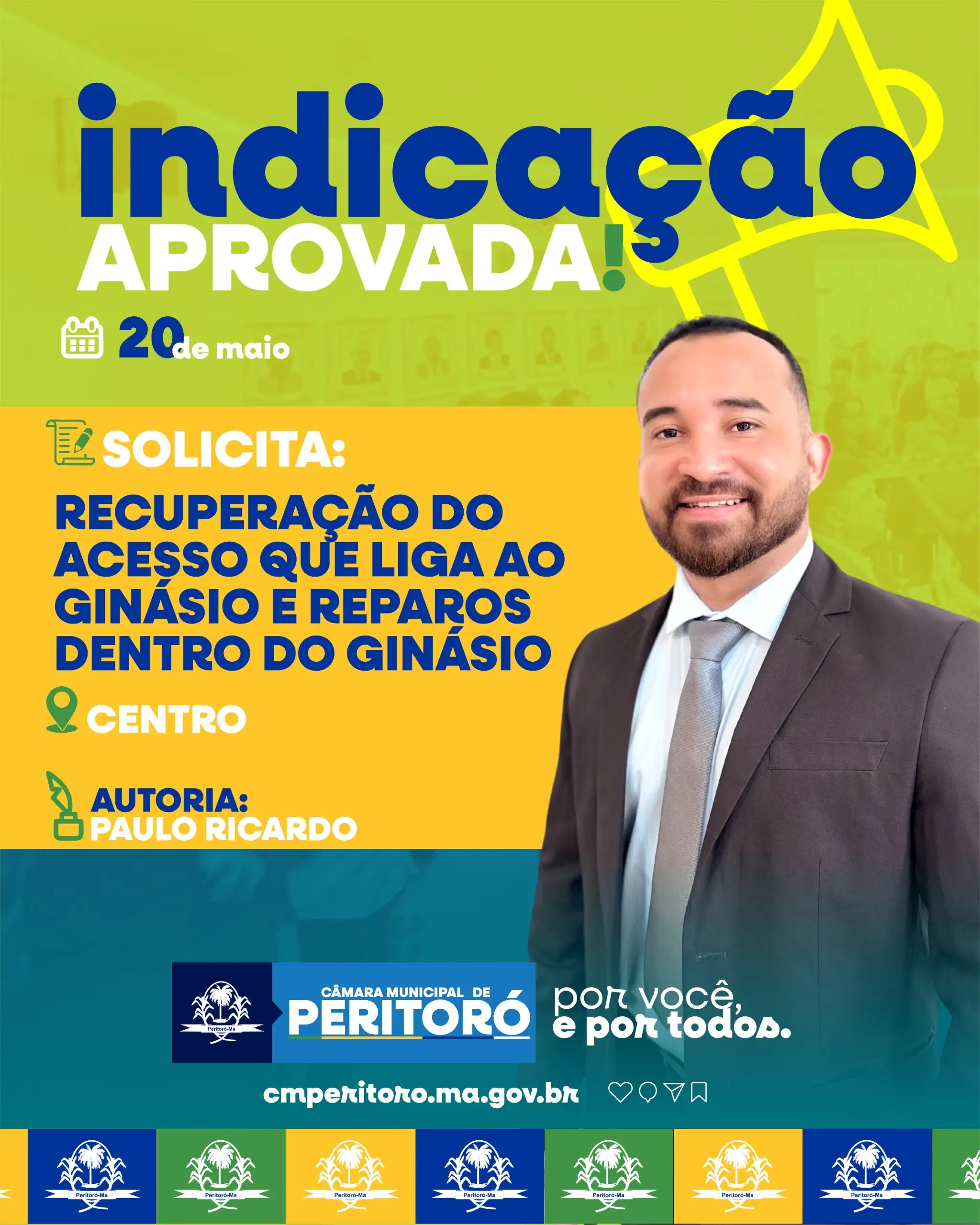 RECUPERAÇÃO DO ACESSO AO GINÁSIO E DEMAIS REPAROS