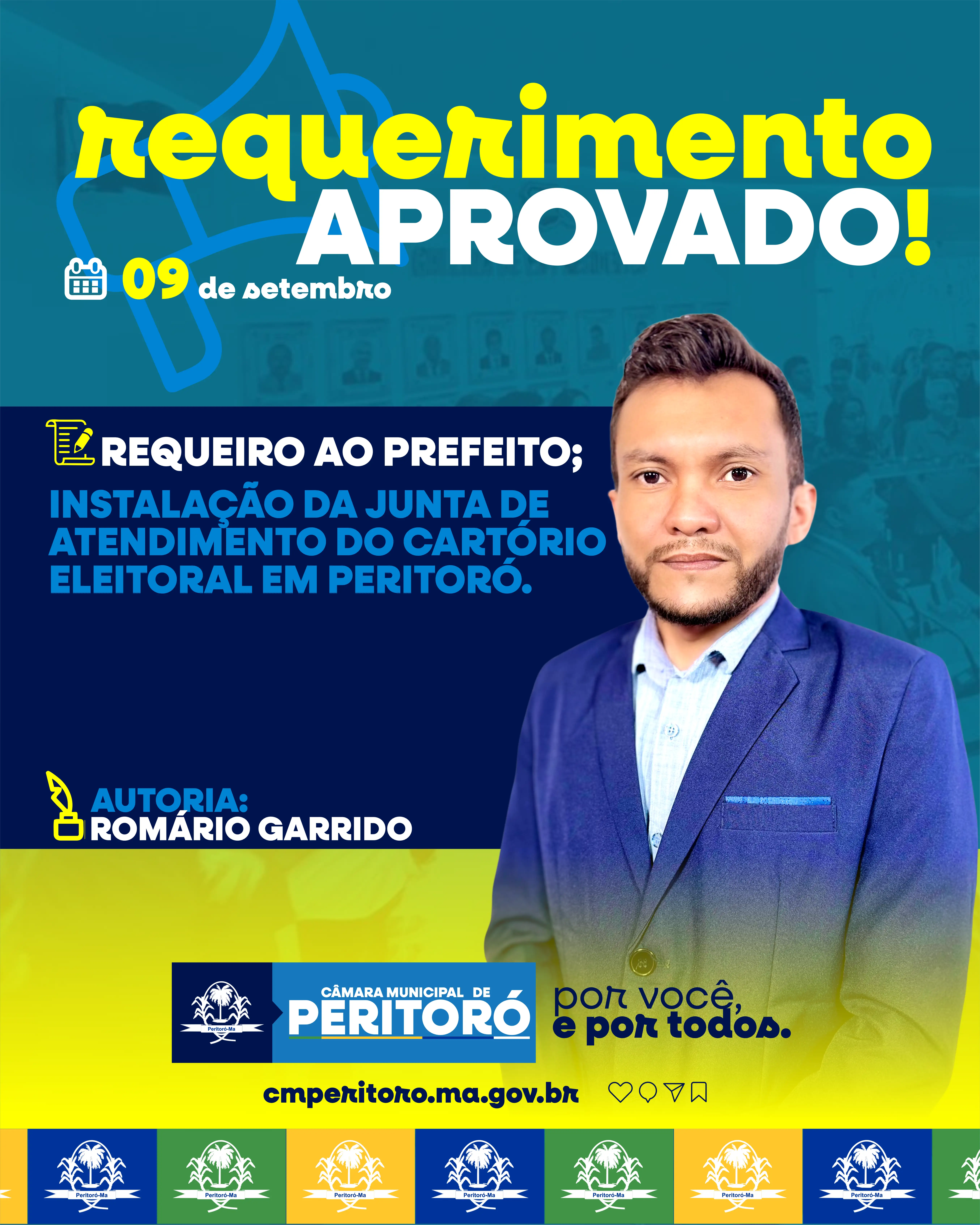 Instalação da junta de atendimento do Cartório Eleitoral em Peritoró.