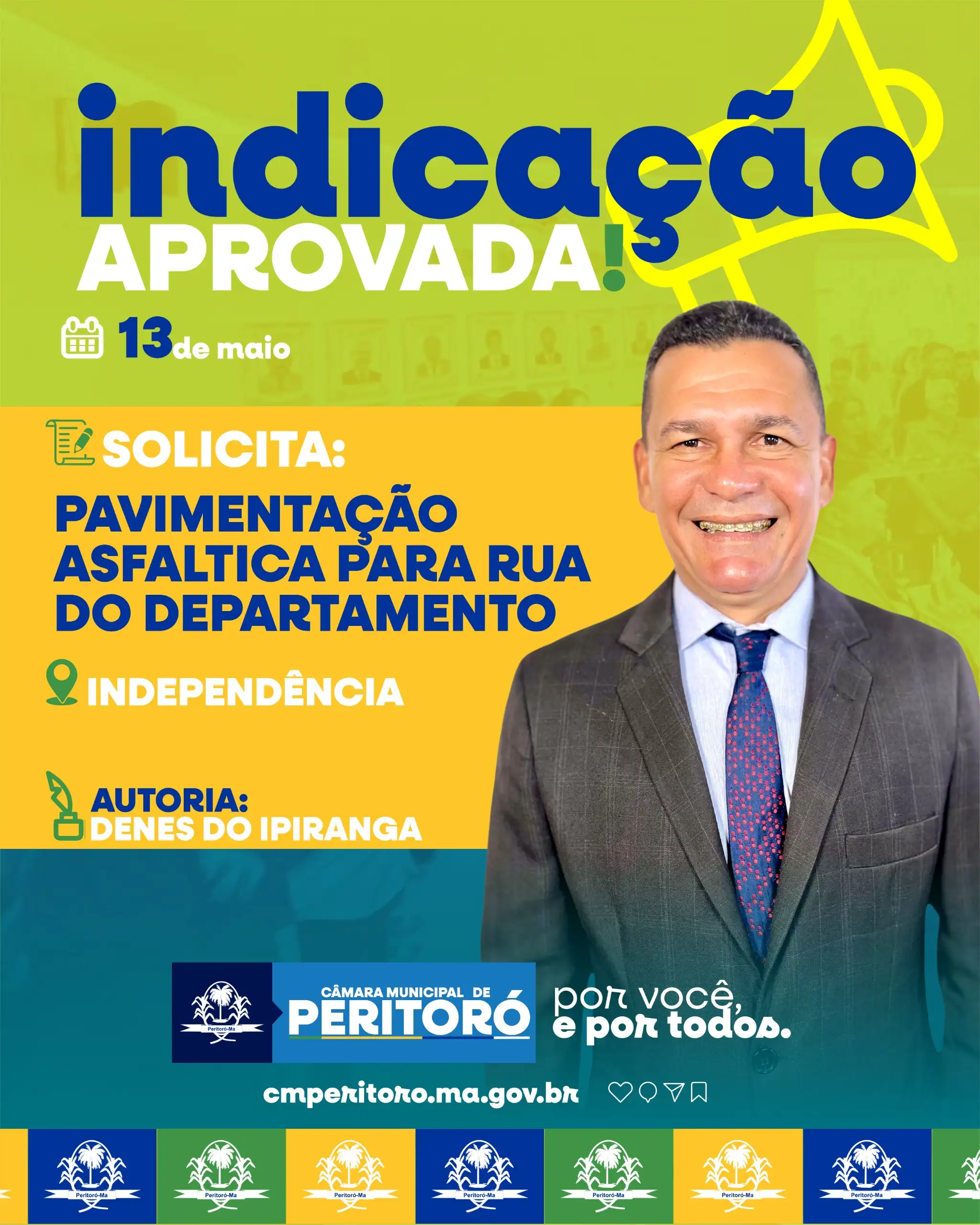 Pavimentação Asfáltica para rua do Departamento