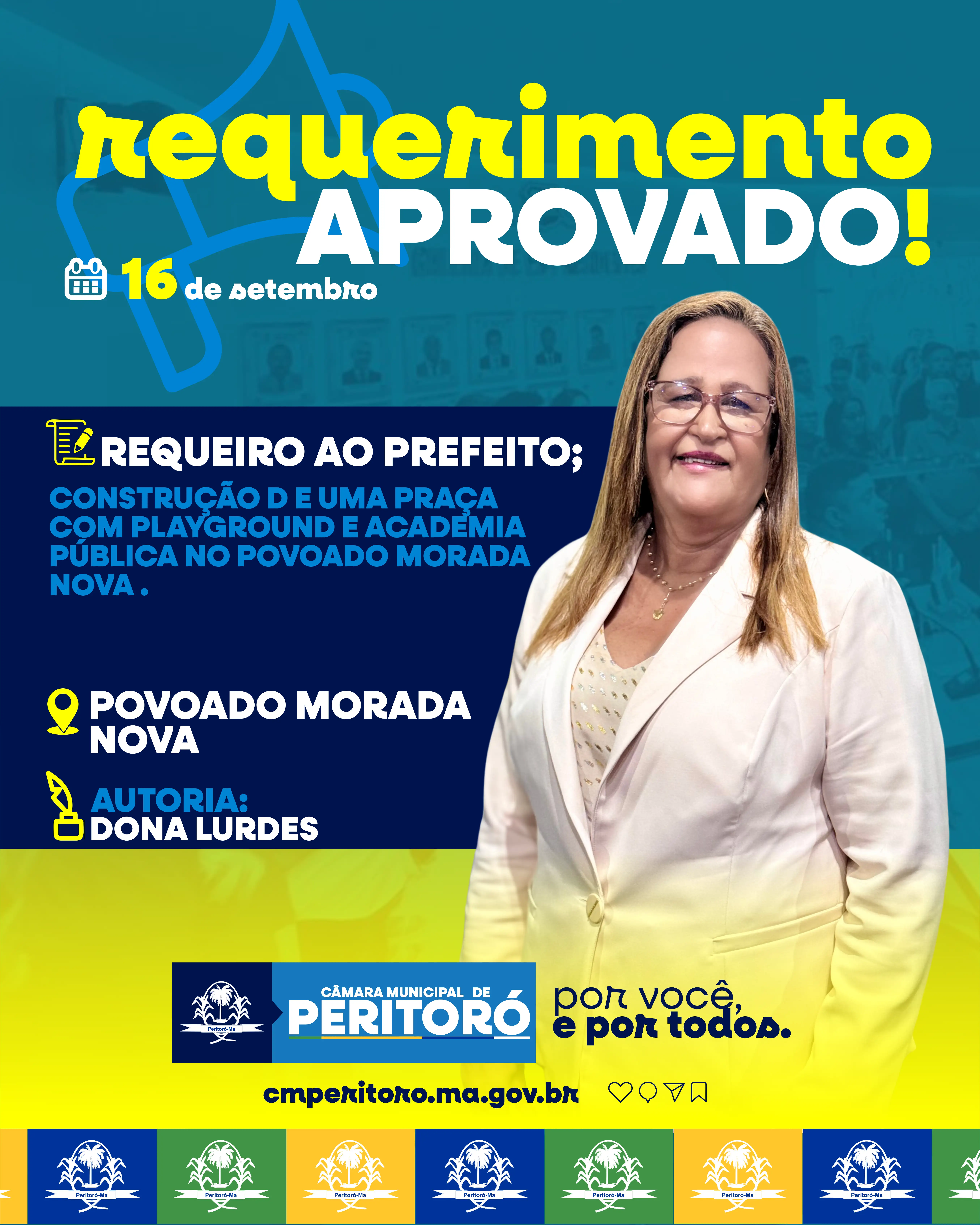 Construção de uma praça com playground para as crianças e uma academia pública no povoado Morada Nova