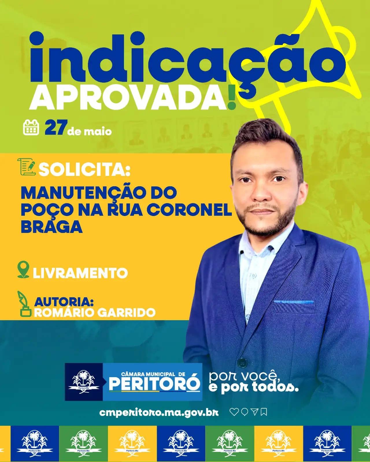 MANUTENÇÃO DO POÇO NA RUA MANOEL BRAGA