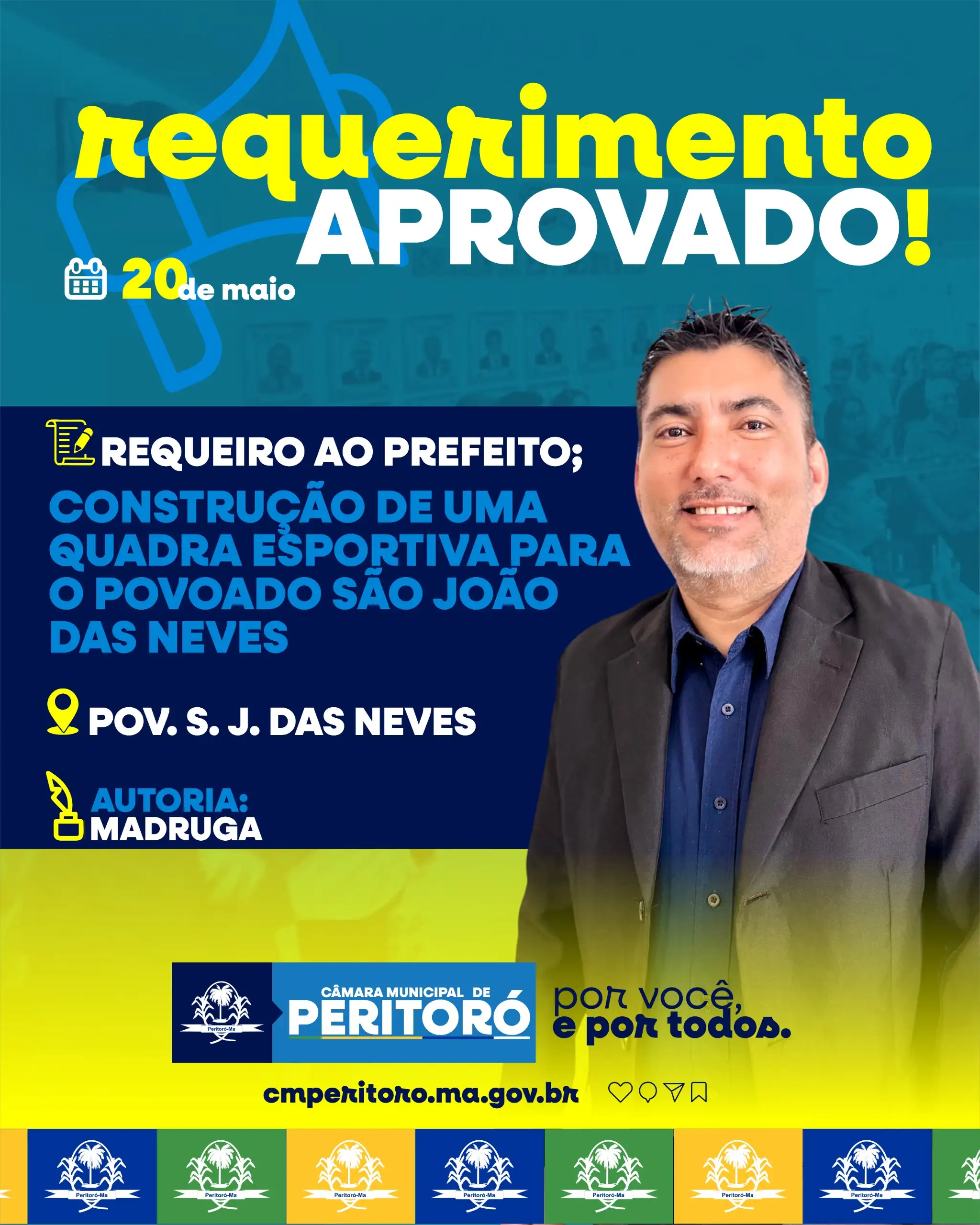 QUADRA POLIESPORTIVA PARA SÃO JOÃO DA NEVES