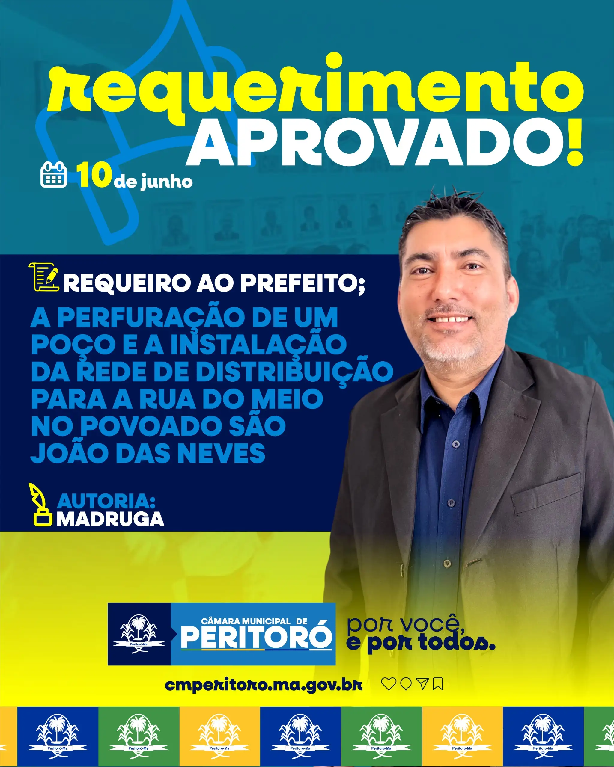 PERFURAÇÃO E INSTALAÇÃO DE POÇO E REDE DE DISTRIBUIÇÃO