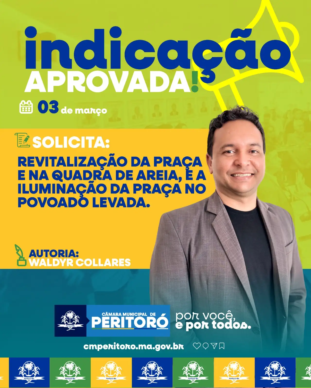 INDICAÇÃO DE Nº. 02/2025 de autoria do Vereador Waldyr Collares Costa Neto Silva