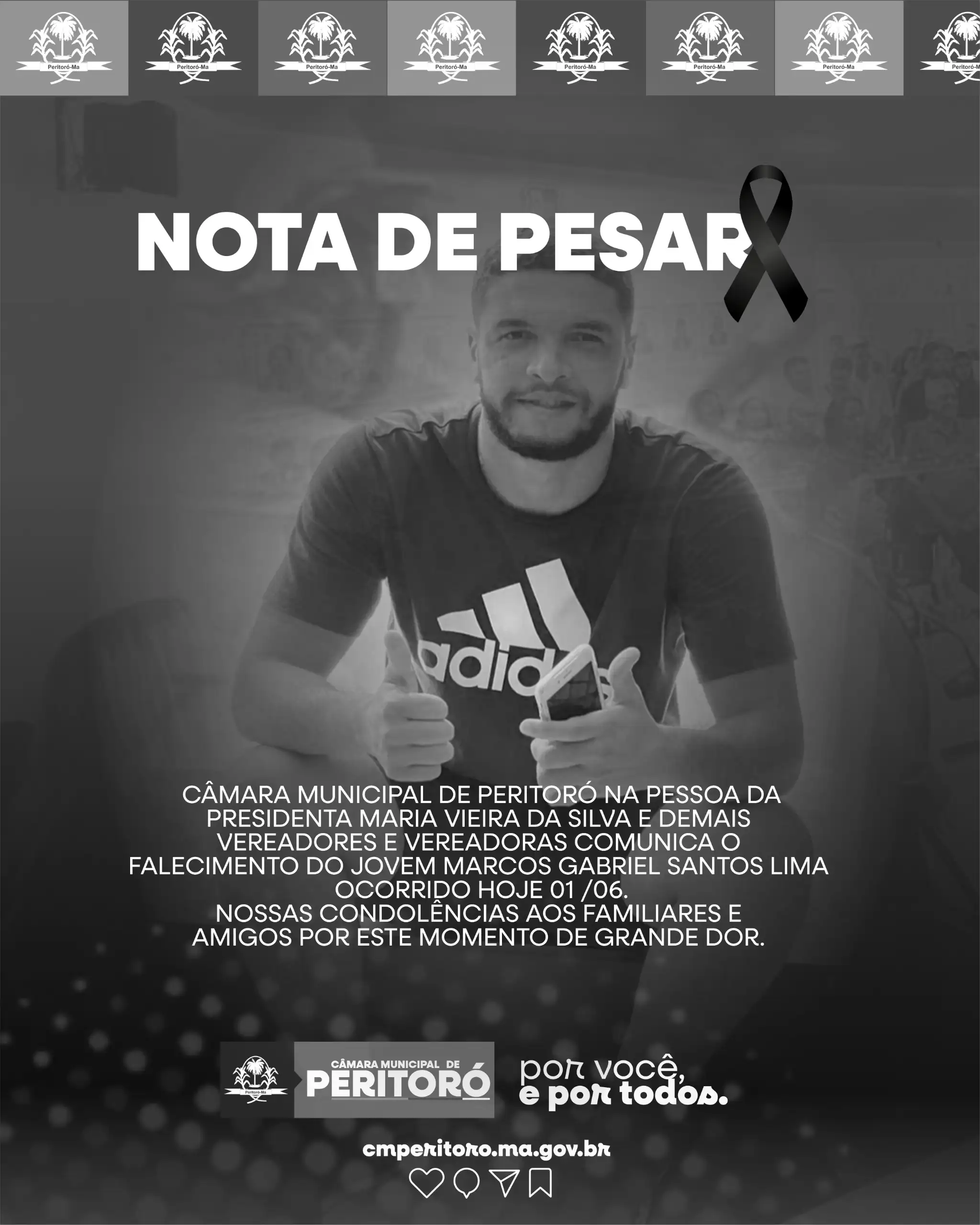 NOTA DE PESAR