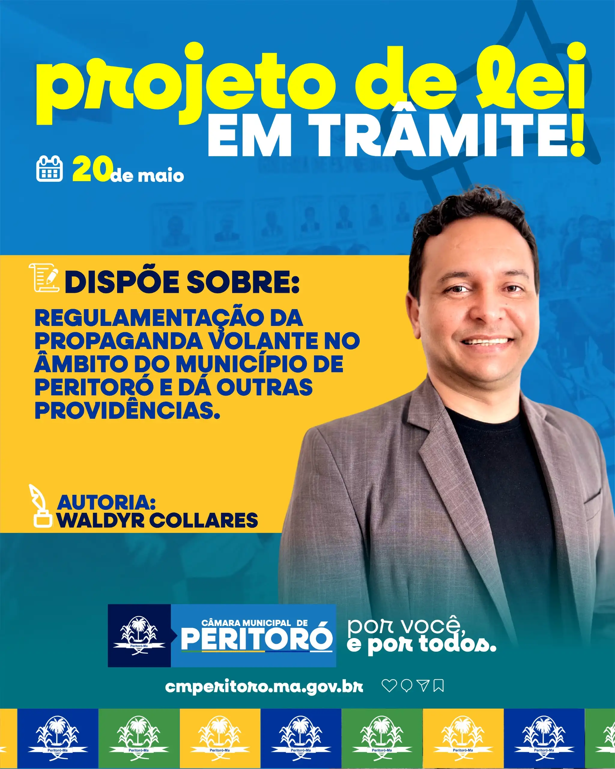 PROJETO DE LEI EM TRÂMITE: REGULAMENTAÇÃO DA PROPAGAMDA VOLANTE